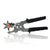Leather Hole Punch Heavy-Gauge Steel Handle Pliers 6 Punch Sizes (5/64" - 3/16")