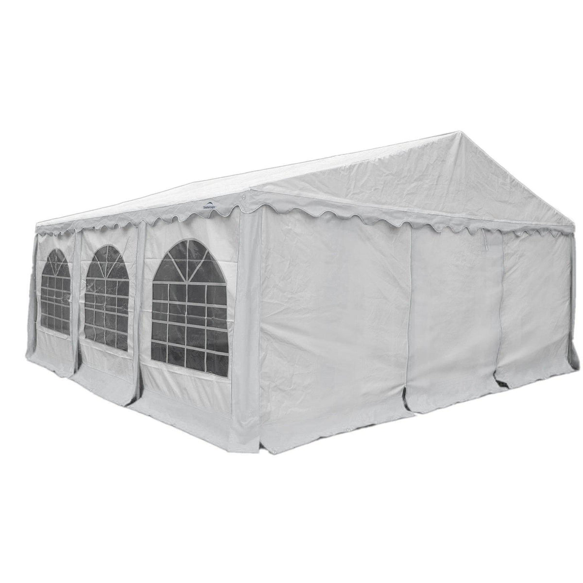 ShelterLogic Enclosure Kit with Windows, White, 20 x 20 ft. (Party Tent Cover and Frame Sold Separately)