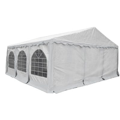 ShelterLogic Enclosure Kit with Windows, White, 20 x 20 ft. (Party Tent Cover and Frame Sold Separately)
