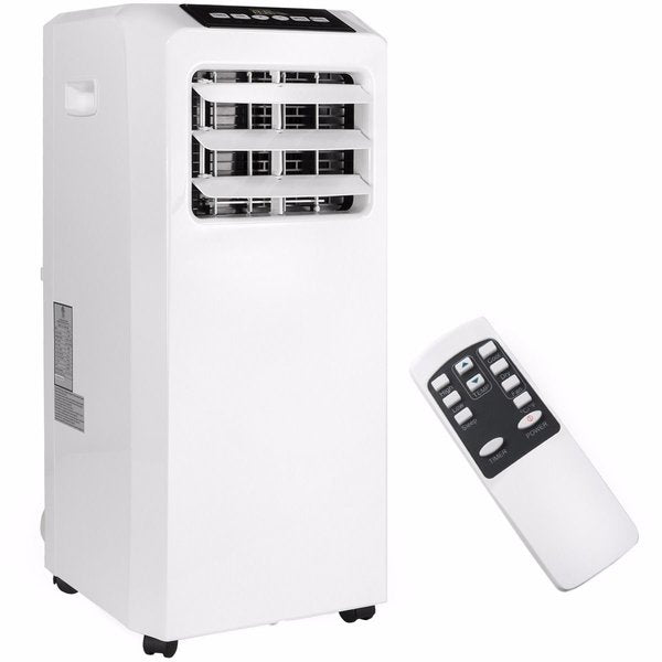 8000 BTU AC 3 in 1 Portable Air Conditioner Dehumidifier fan Unit with Remote and Vent Kit