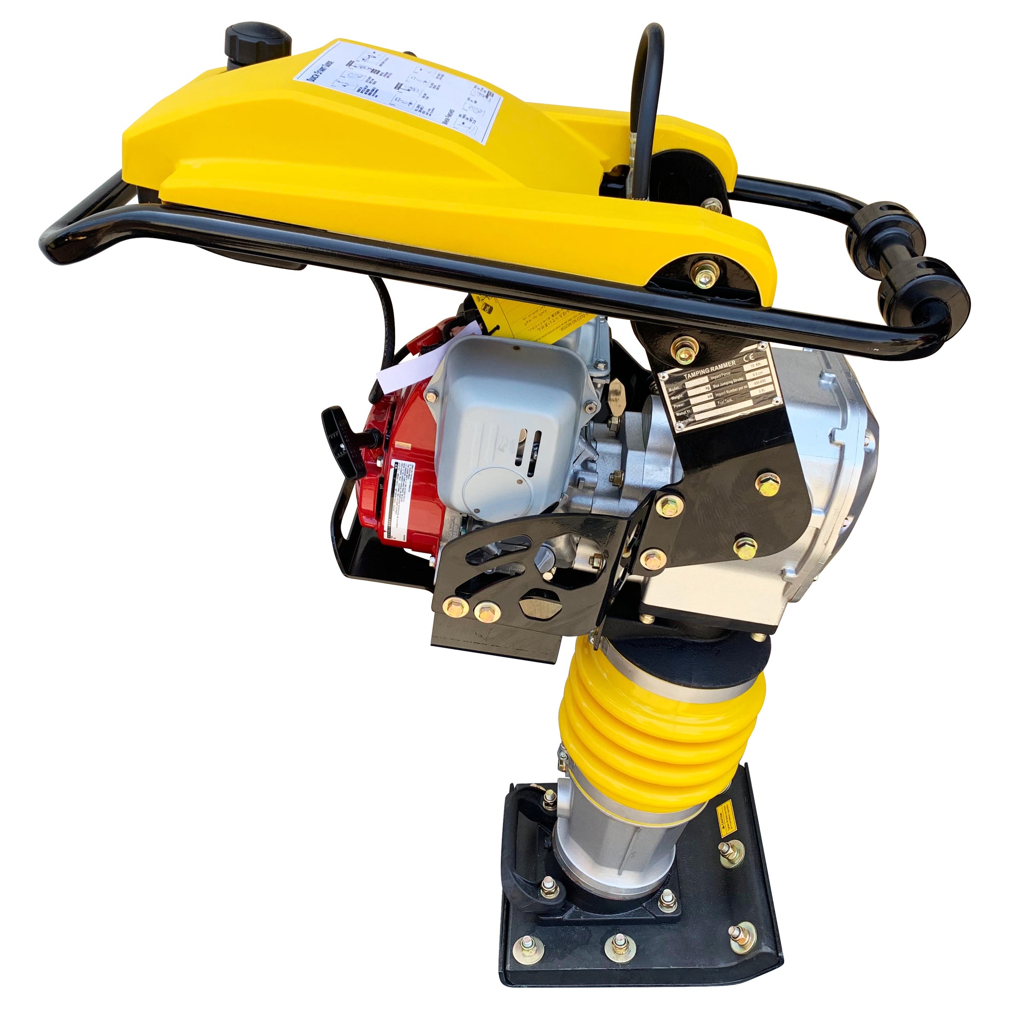Start Key Compactor Recoil Pull Starter Honda Engine Vibratory Tamper For Gravel Soil ...