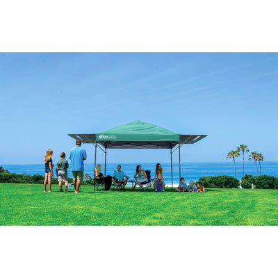 Quik Shade Solo Steel 10 x 17 ft. Straight Leg Canopy, Turquoise