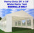 16 x 26 Ft White Canopy 4-Sidewalls Replacement (SIDEWALLS REPLACEMENT ONLY) Heavy Duty Wedding Shelter Walls for Partys