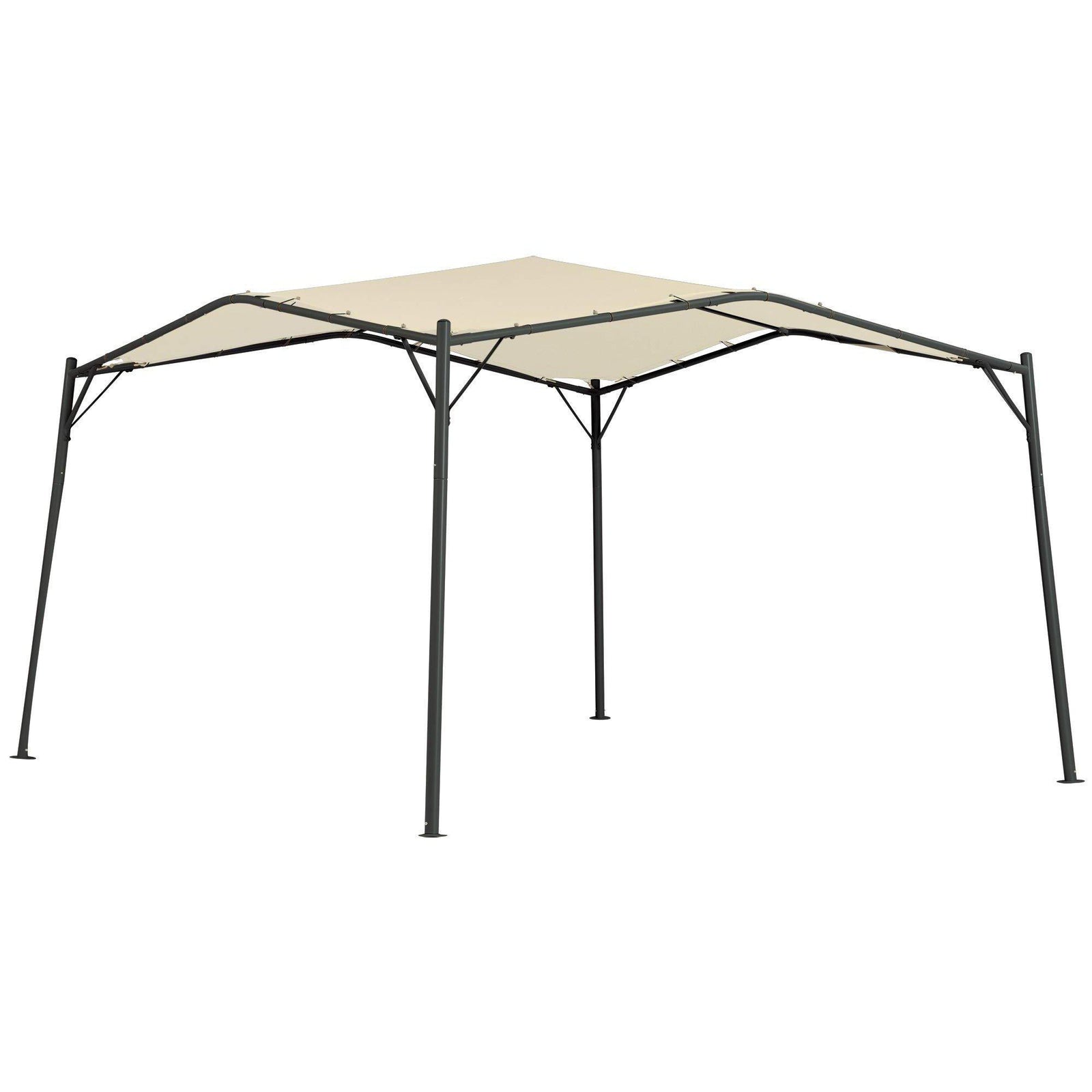 ShelterLogic Gazebo Series Monterey 12 x 12-Foot Easy Assembly Portable UV Protection Outdoor Canopy, Cream