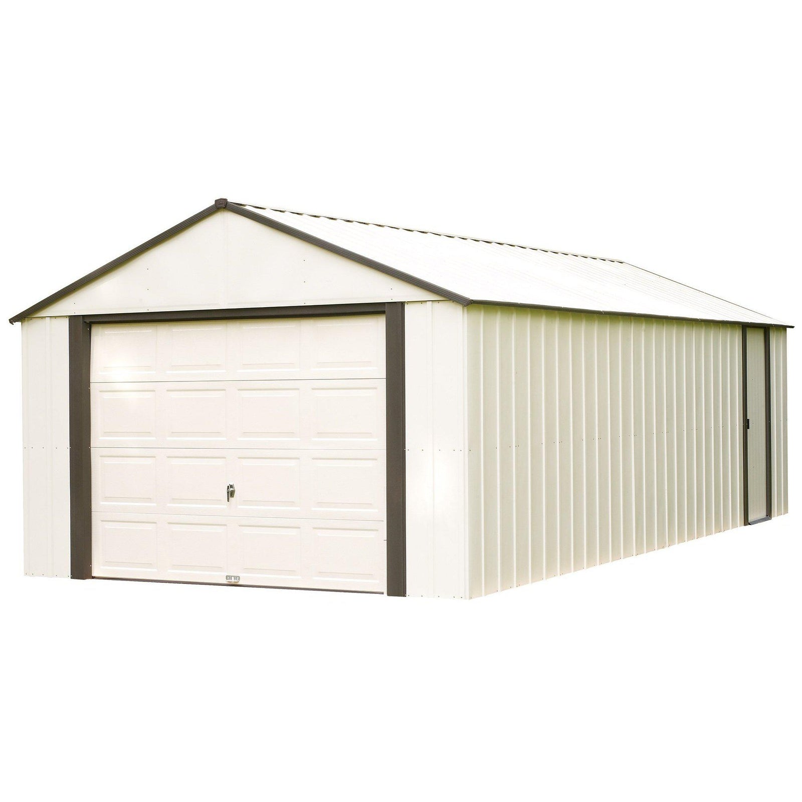 Arrow VT1210 Vinyl Coated Murryhill 12-Feet by 10-Feet Heavy Duty Steel Storage Shed