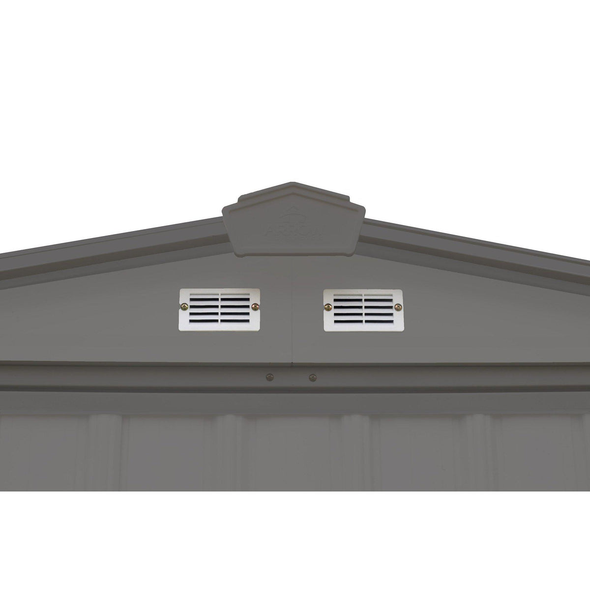 Arrow EZEE Shed Low Gable Steel Storage Shed, Charcoal, 6 x 5 ft.