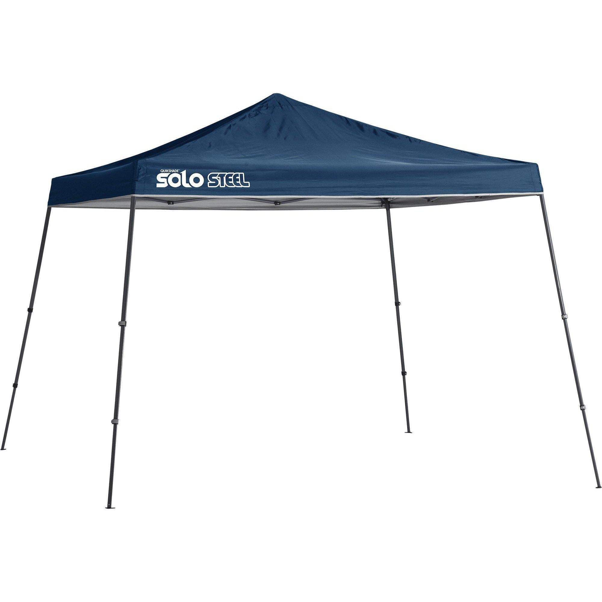 Quik Shade Solo Steel 11 x 11 ft. Slant Leg Canopy, Midnight Blue