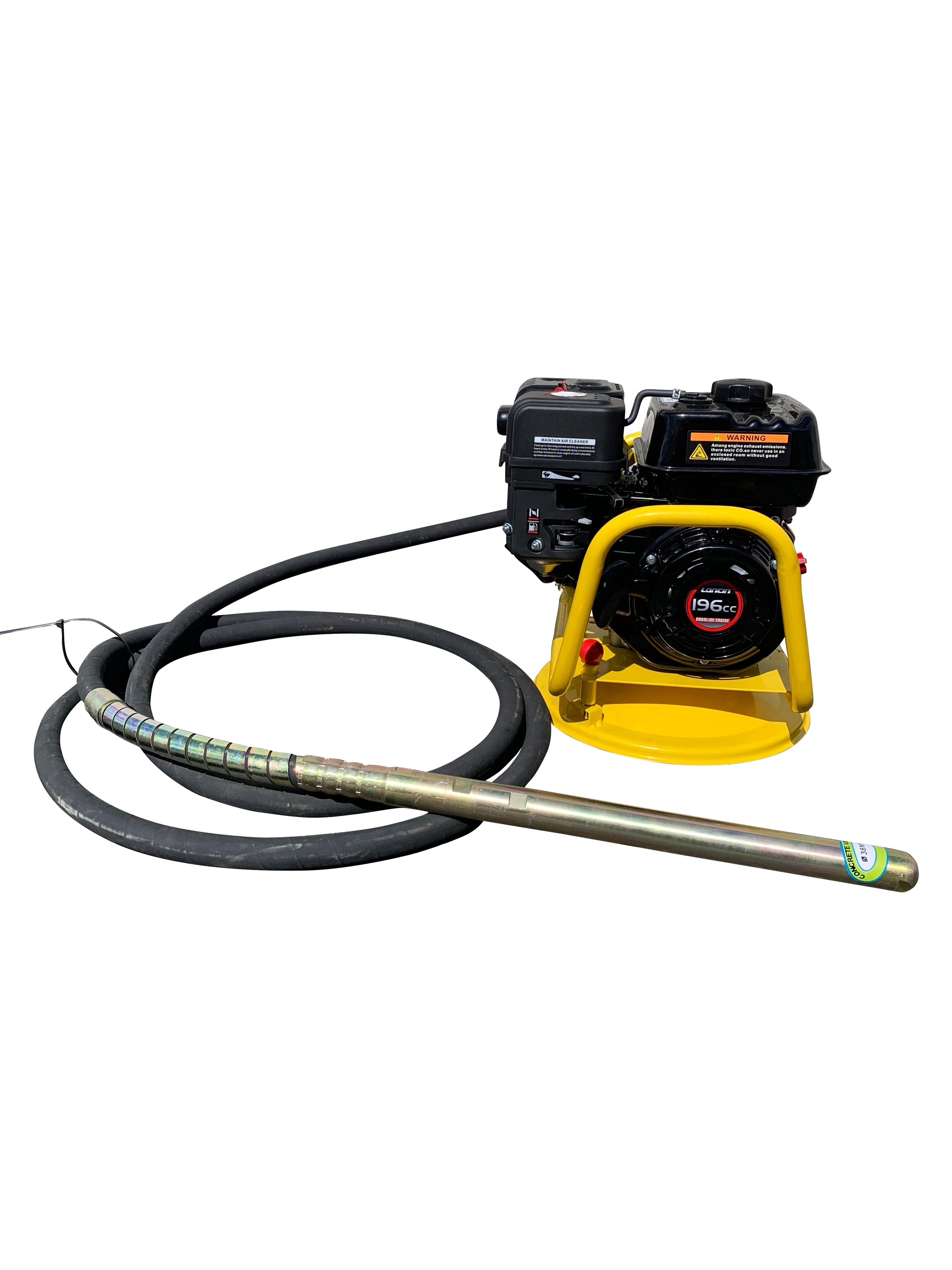 6.5HP Gas Power Concrete Vibrator 1.5 Inch x 18 Foot Flexible Vibrate - California Tools And Equipment 6.5HP Gas Power Concrete Vibrator 1.5 Inch x 18 Foot Flexible Vibrate - California Tools And Equipment