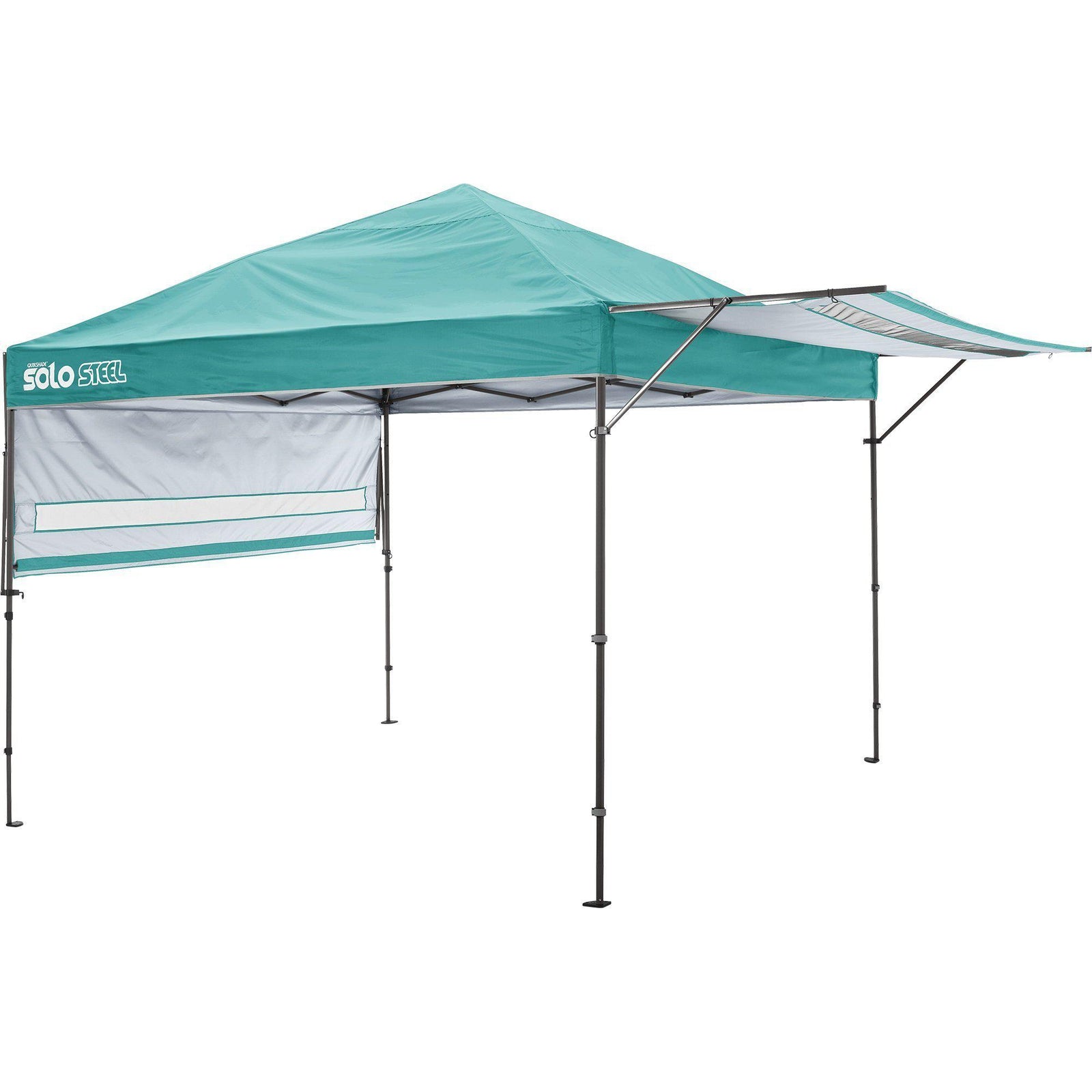 Quik Shade Solo Steel 10 x 17 ft. Straight Leg Canopy, Turquoise