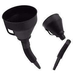 Funnel with Flexible Detachable Spout Funnel 2-in-1 Automotive Oil