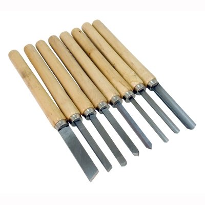 Professional Wood Lathe Chisel Turning Set ( 8 PCS )