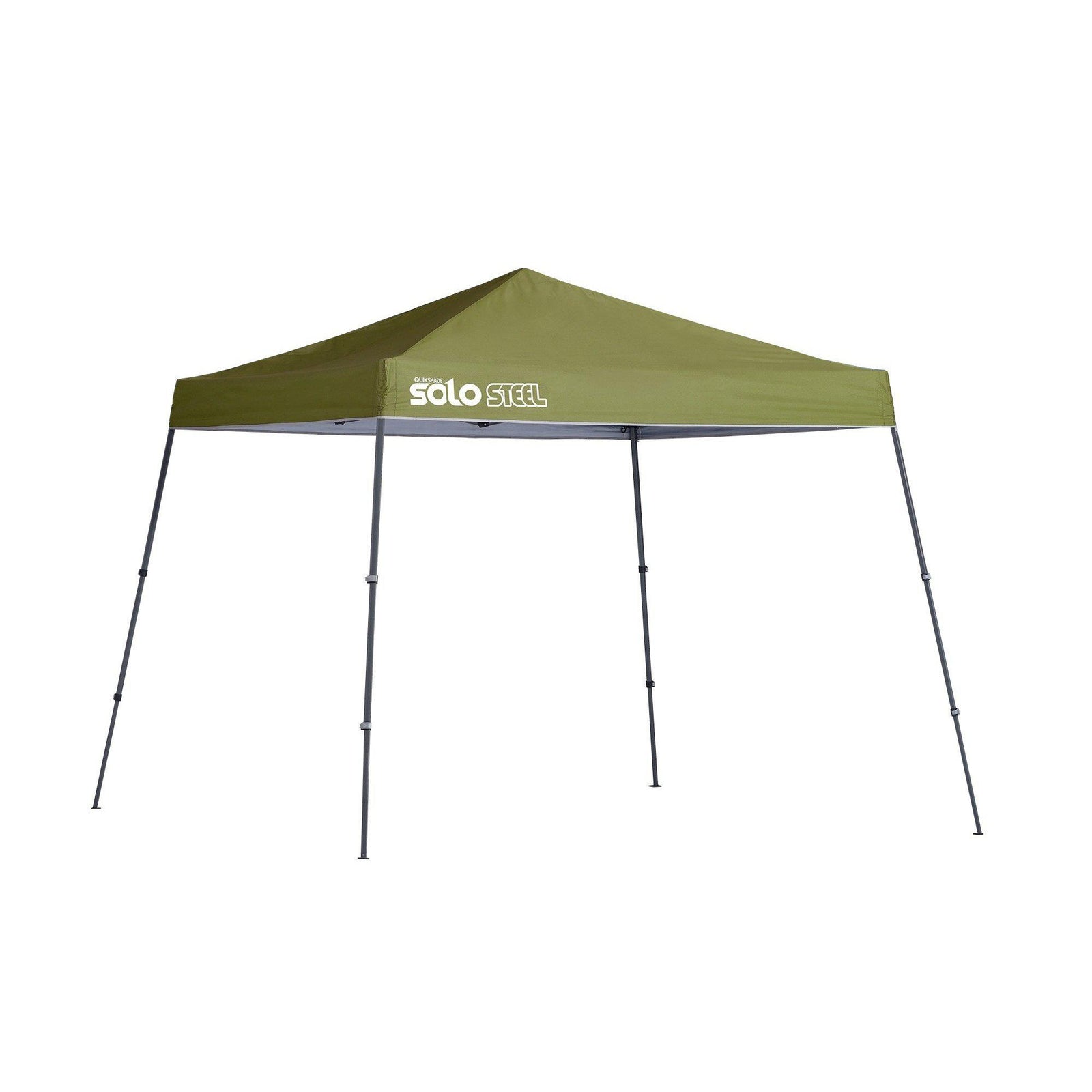 Quik Shade Solo Steel 10 x 10 ft. Slant Leg Canopy, Olive