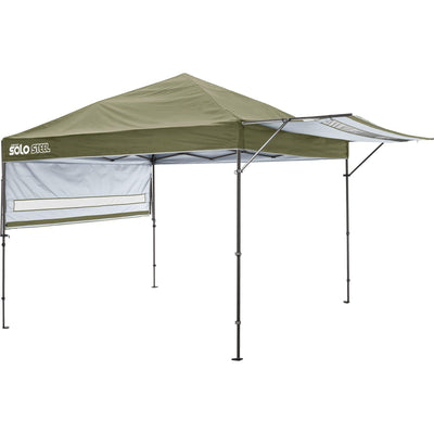 Quik Shade Solo Steel 170 10 x 17 ft. Straight Leg Canopy, Olive