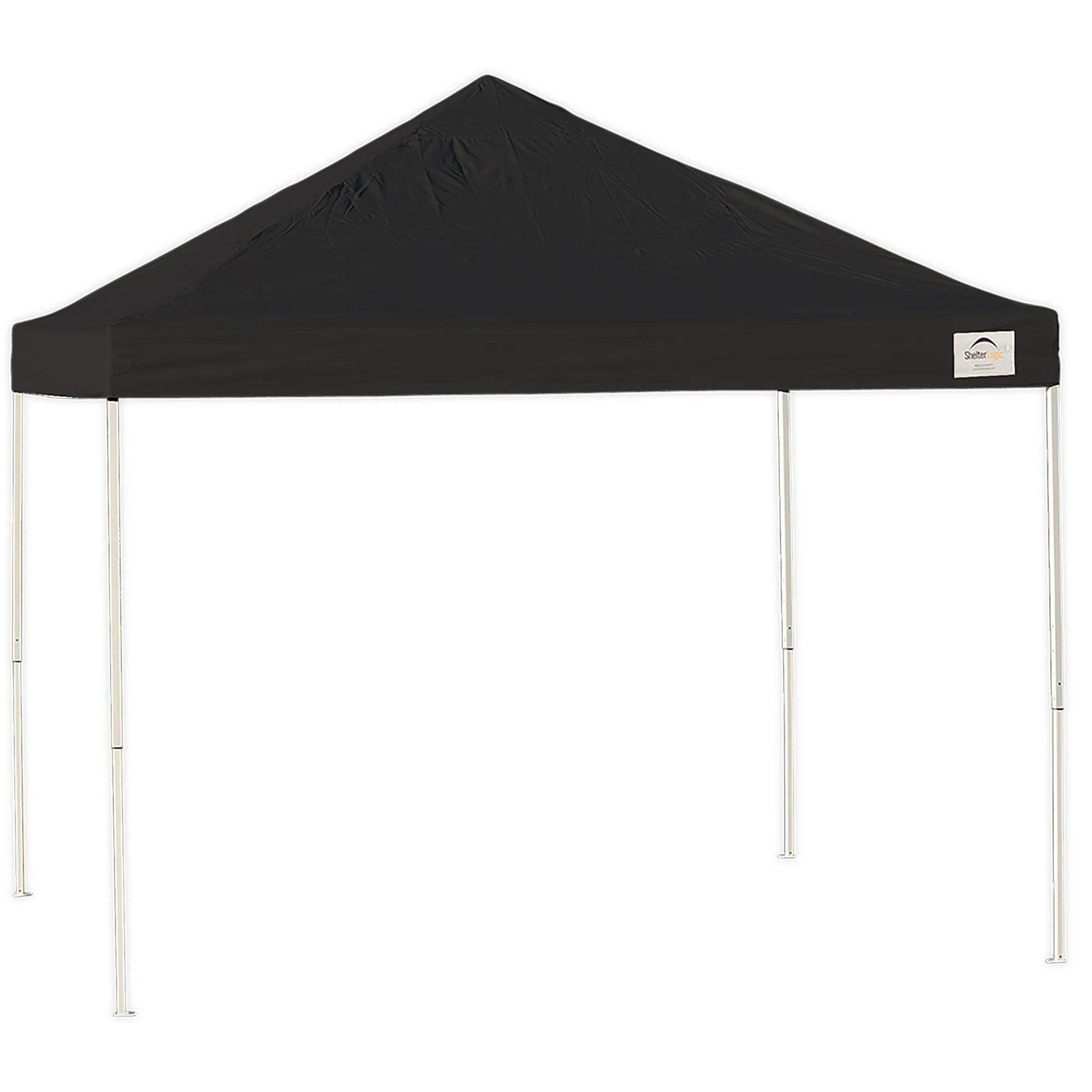 ShelterLogic Straight Leg Pop-Up Canopy with Roller Bag, 10 x 10 ft.