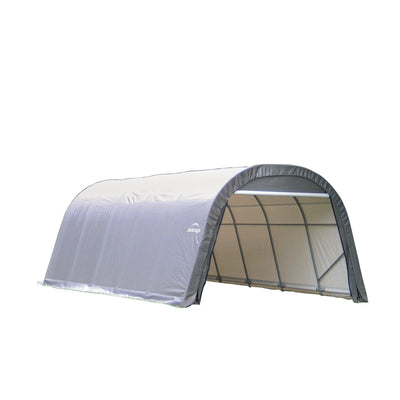 ShelterLogic 72332 Grey 12'x24'x8' Round Style Shelter