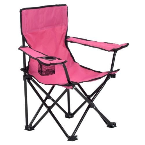 Quik Chair 167562DS Folding Chair, Pink