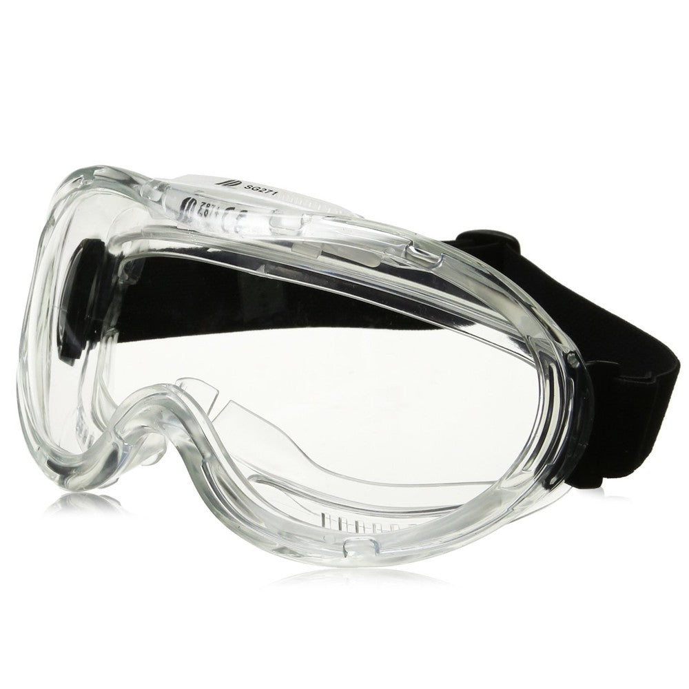 Protective Anti-Fog Safety Goggles Wide-Vision, ANSI Z87.1 Approved, L