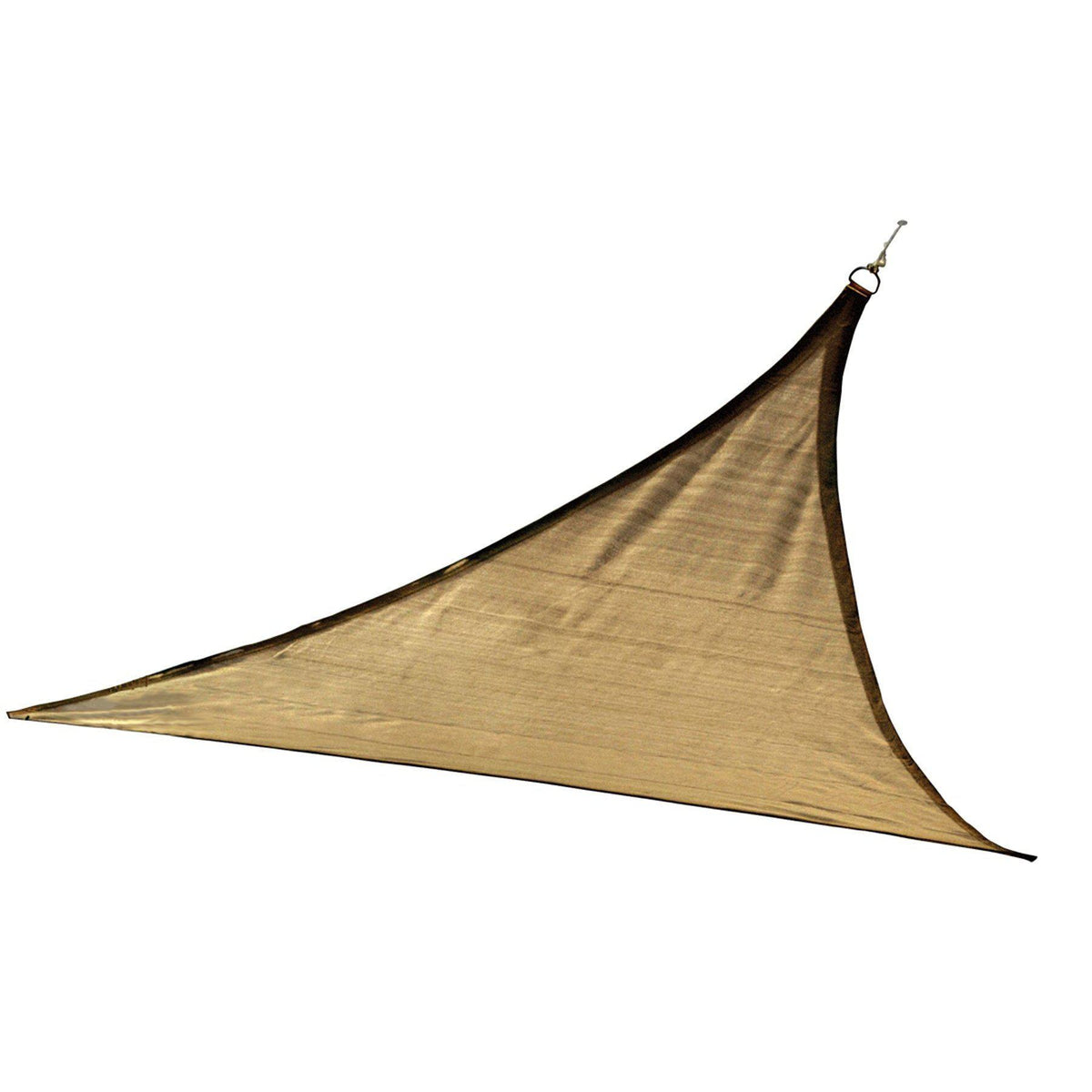ShelterLogic Triangle Shade Sail, Sand, 12 x 12 x 12 ft.