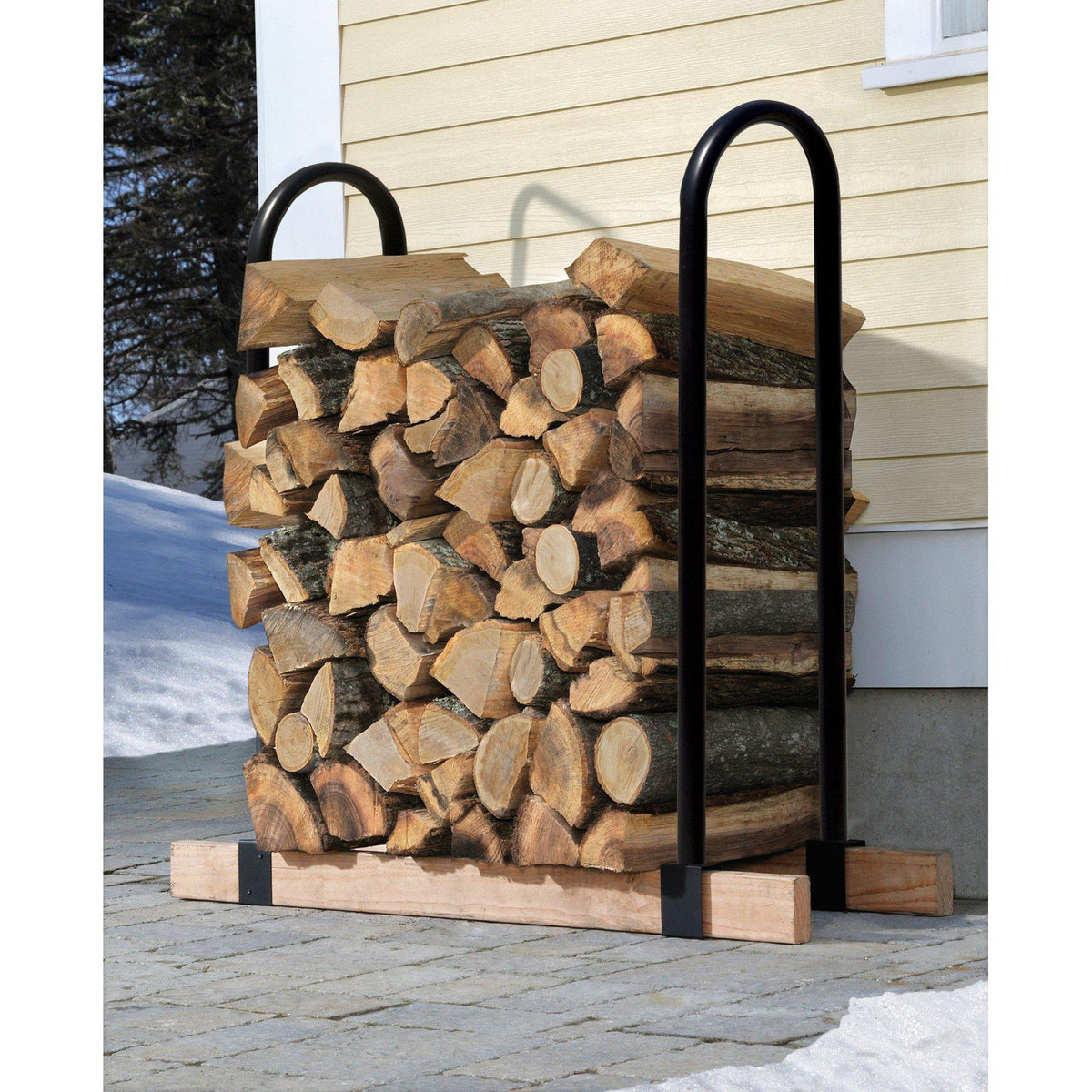 ShelterLogic LumberRack Firewood Rack Adjustable Steel Bracket Kit
