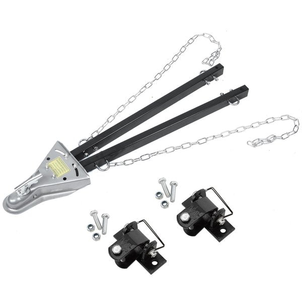 Adjustable Universal Tow Bar, 5000 Lb Capacity  Includes Safety Chain -  California Tools And Equipment