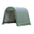 ShelterLogic Outdoor Round Garage Boat/Car Green 10 x 8 x 16-Foot Storage Shed
