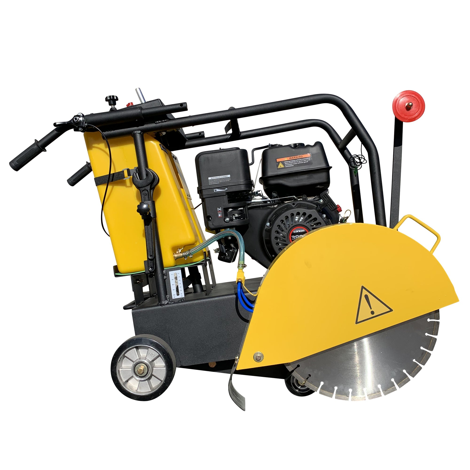 Commercial Gas Powered 18" Walk-Behind Concrete Saw Cement Walk Behind