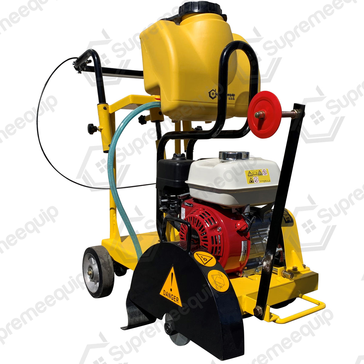 Commercial GX160 5.5HP Honda 14” walk-behind concrete saw Cutter gas power EPA