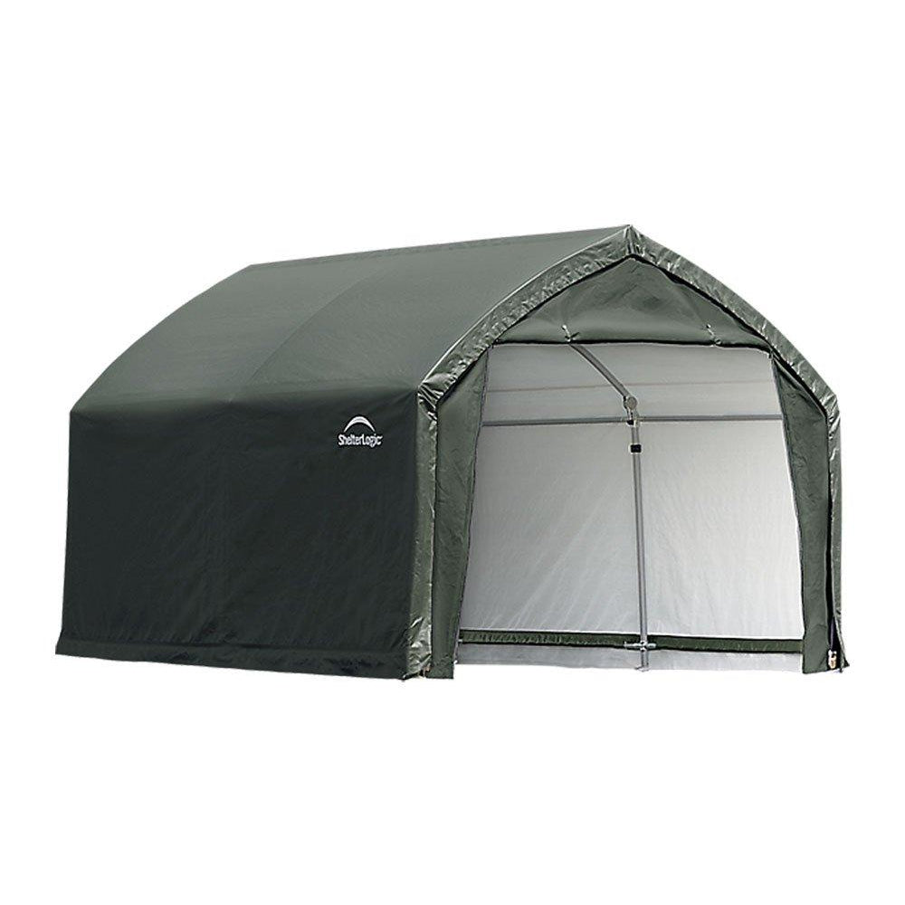 ShelterLogic 84547 Shelter ft Garages, 12 x 10 x 9', green