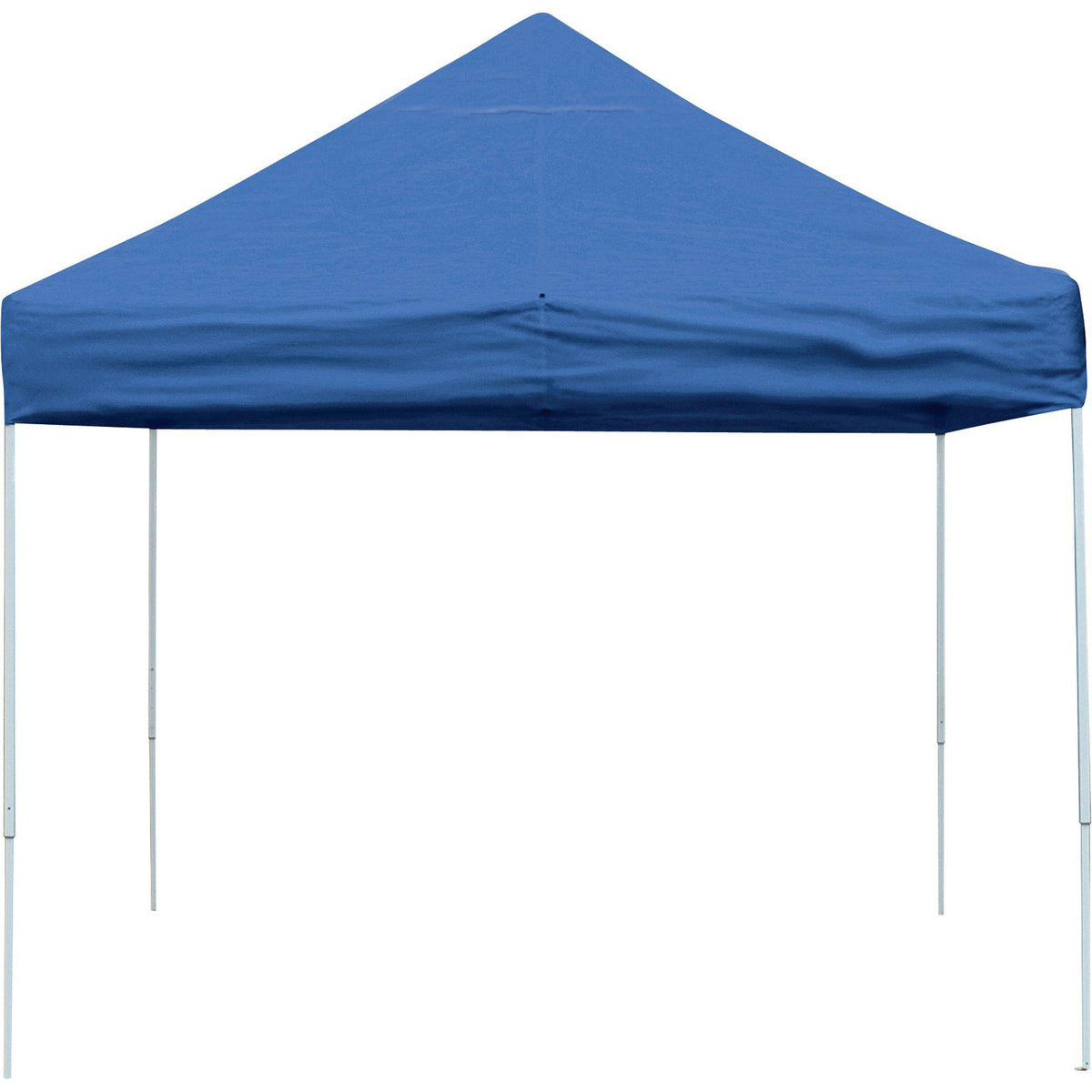 ShelterLogic Pop-Up Canopy - 10ft. x 10ft., Open Top, Straight Leg, Blue, Model# 22559