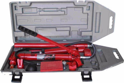 10 Ton Porta Power | Hydraulic Jack Air Pump Lift Ram Repair Tool Kit Auto Body
