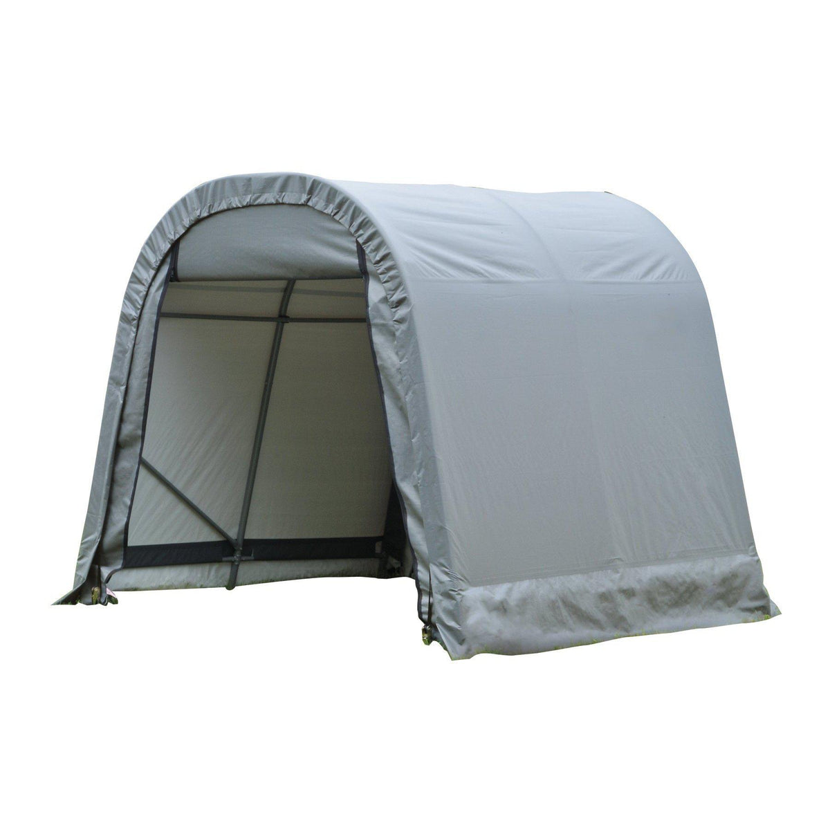 ShelterLogic 76803 Grey 8'x8'x8' Round Style Shelter