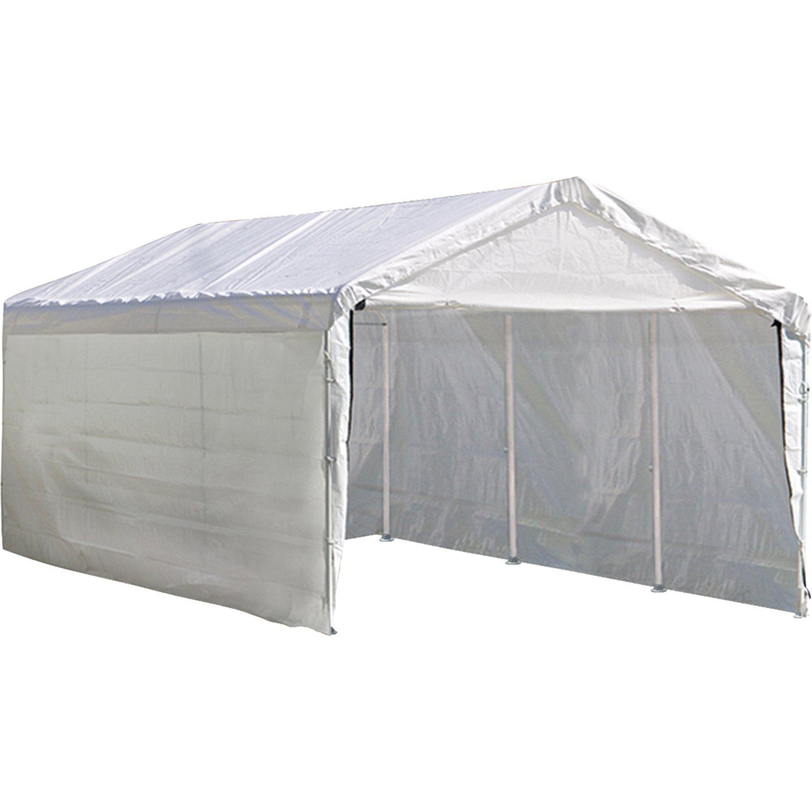 ShelterLogic SuperMax Canopy, White, 10 x 20 ft.