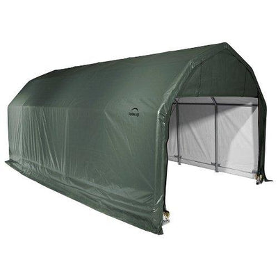 ShelterLogic 97154 Green 12'x24'x9' Barn Shelter