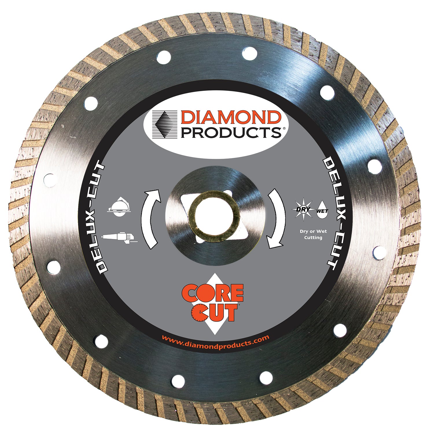 10" x .110" x 1" Delux-Cut Turbo Blade