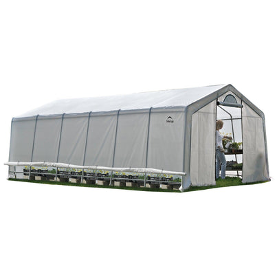 ShelterLogic GrowIT Heavy Duty Walk-Thru Greenhouse, 12 x 24 x 8 ft.