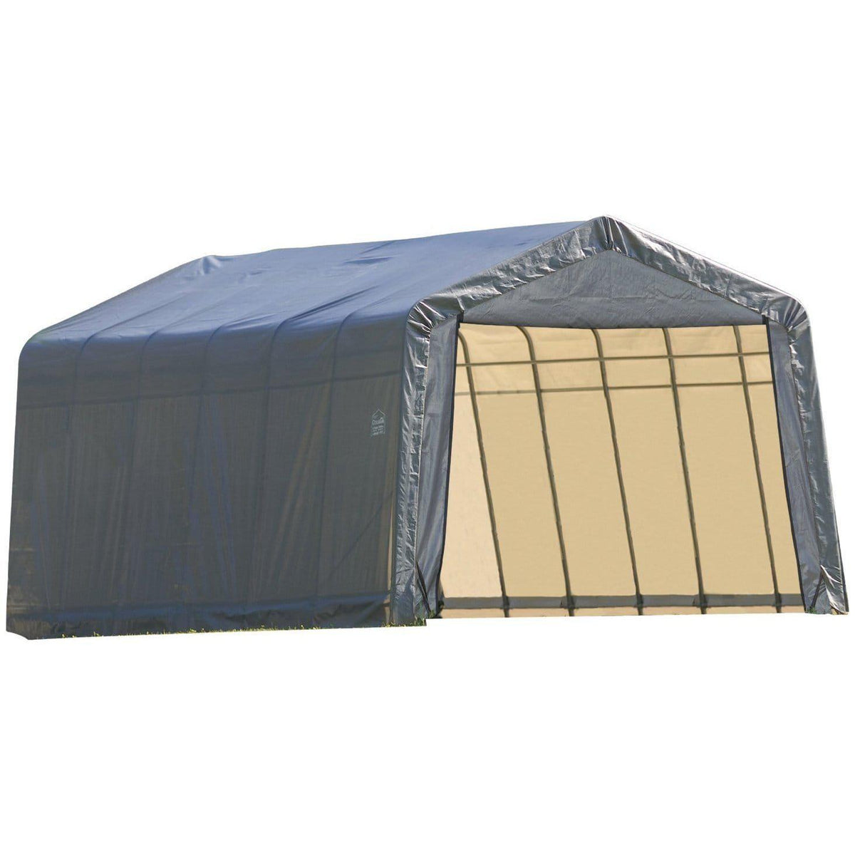 ShelterLogic 95350 Outdoor Garage Grey Canvas Shed