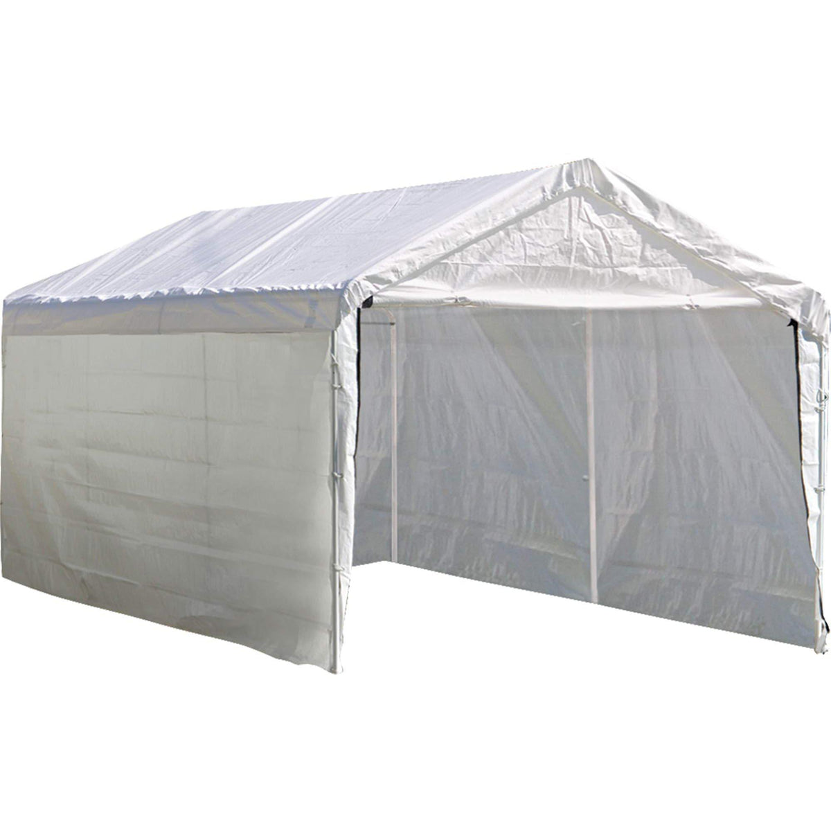 ShelterLogic Super Max 12 ft. x 20 ft. White Canopy Enclosure Kit, Canopy and Frame Sold Separately