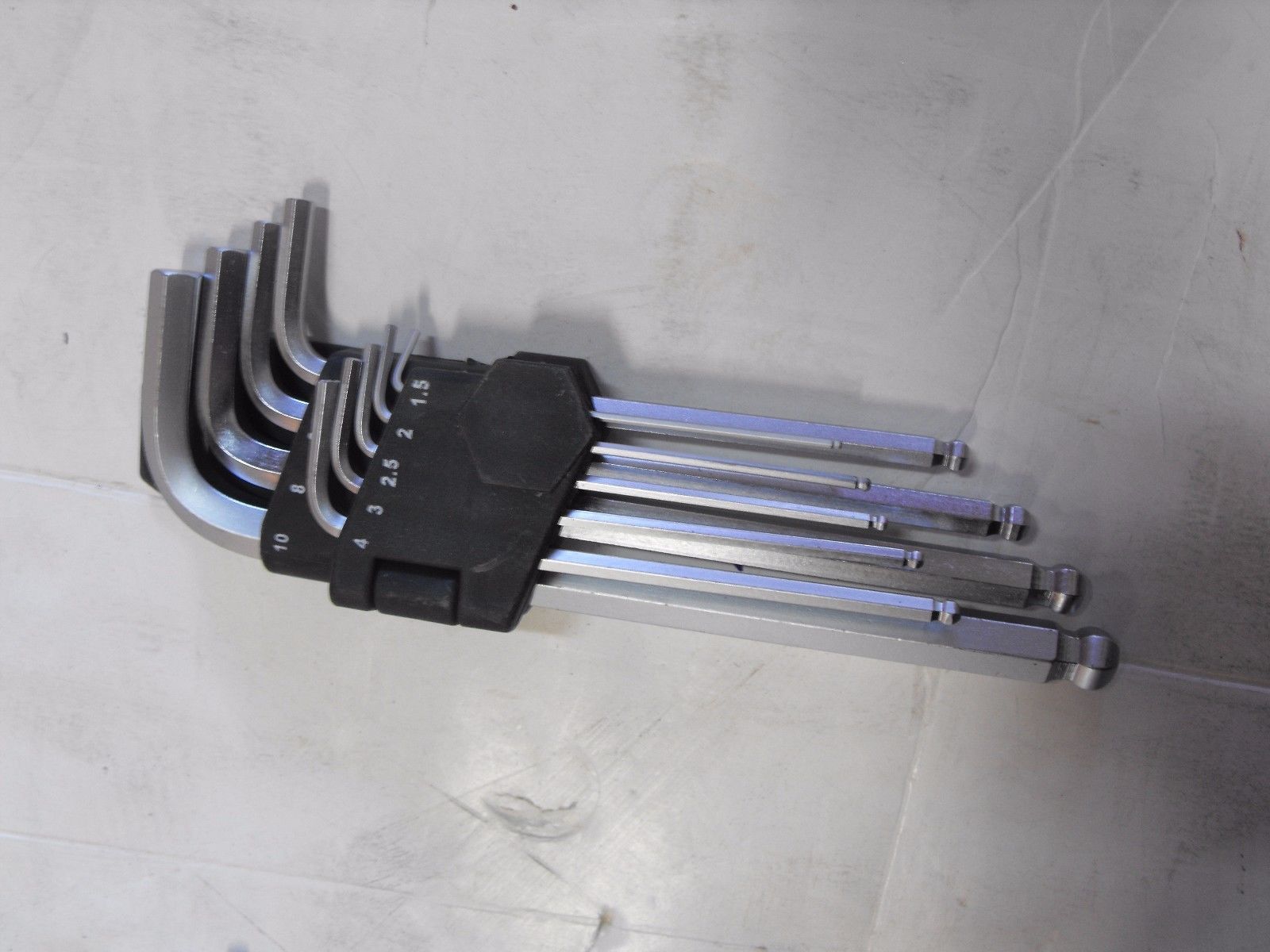 New 9pc EXTRA LONG BALL POINT END ALLAN ALAN ALLEN ALEN HEX KEY SET 1.5MM - 10MM