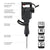 Electric Demolition Jack Hammer with Point and Flat Chisel Bits | Includes 4 Extra Carbon Brushes and Safety Protection Kit