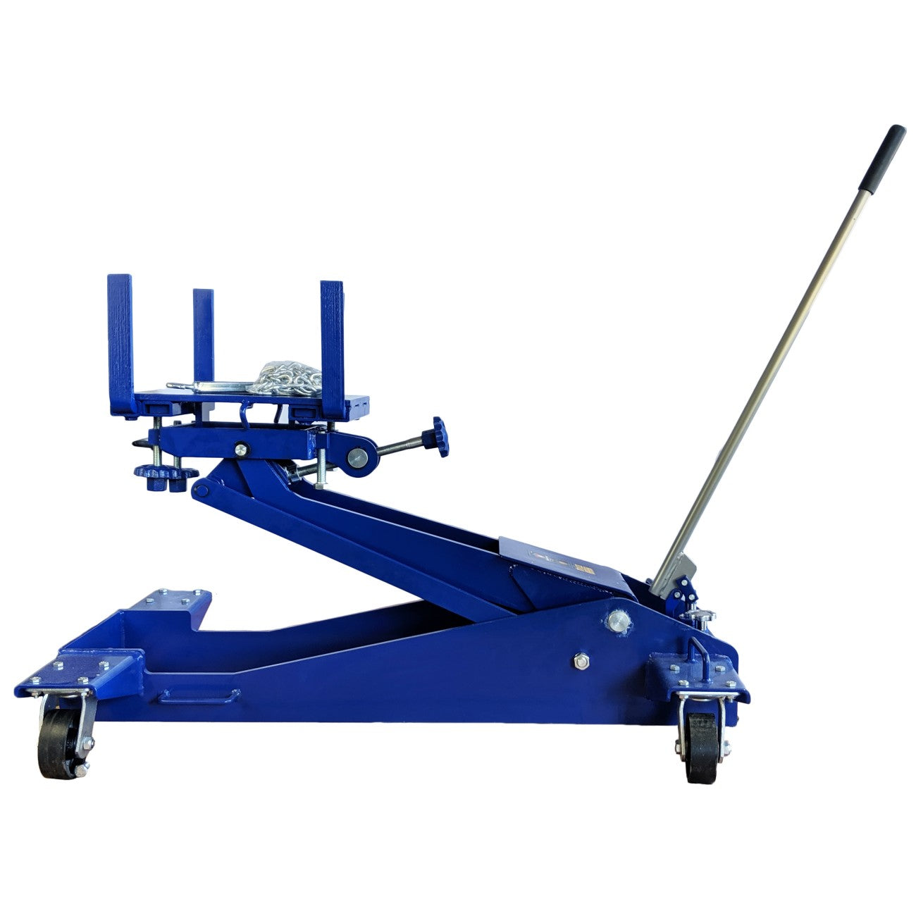 1-1/2 Ton Truck Transmission Jack Heavy Duty Wide Base Universal Saddle