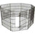 36" Tall Dog Playpen Crate Fence Pet Play Pen Exercise Cage -8 Panel x 24"