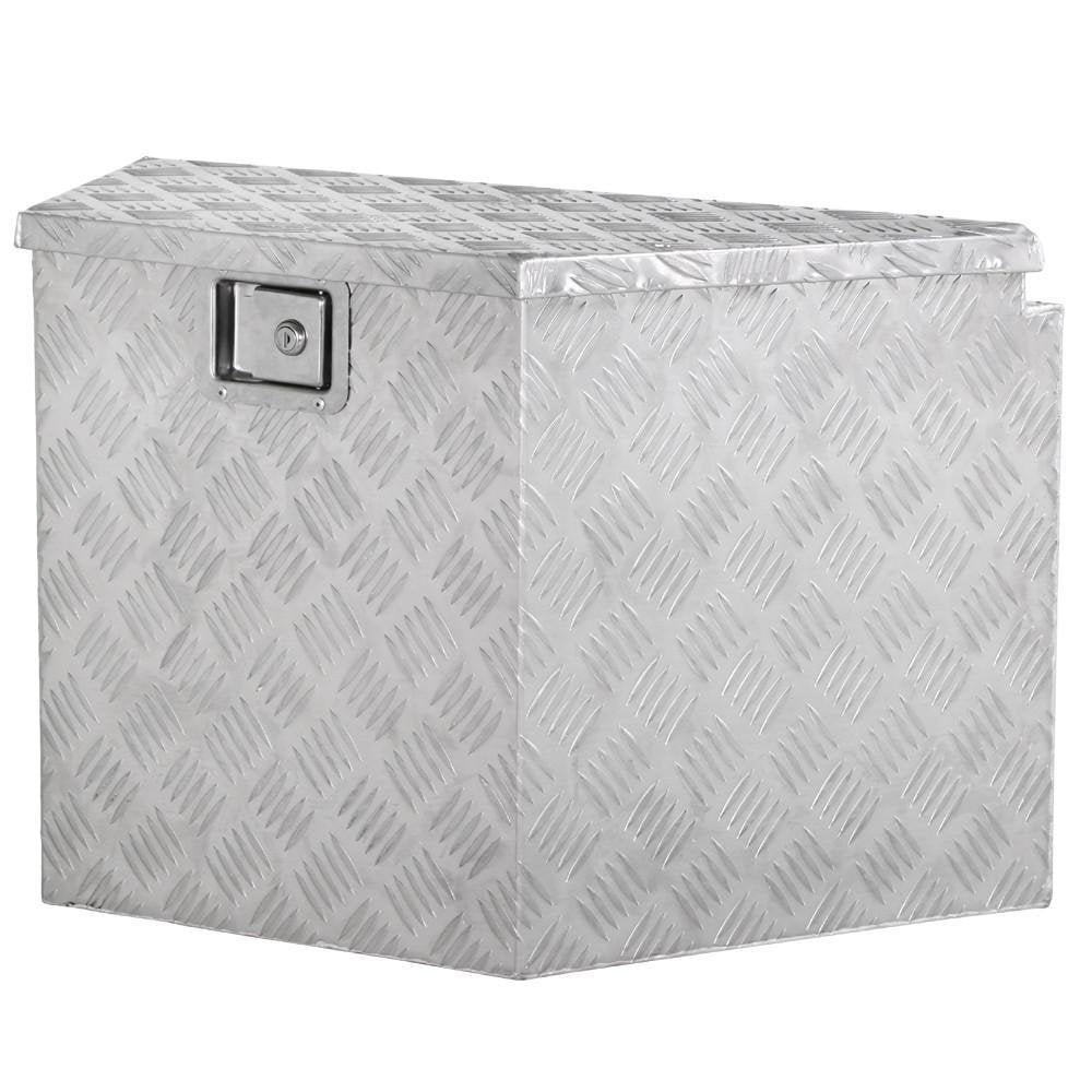 33" Aluminum Trailer Truck Pickup Underbody Underbed Tongue Tool Box Storage Box