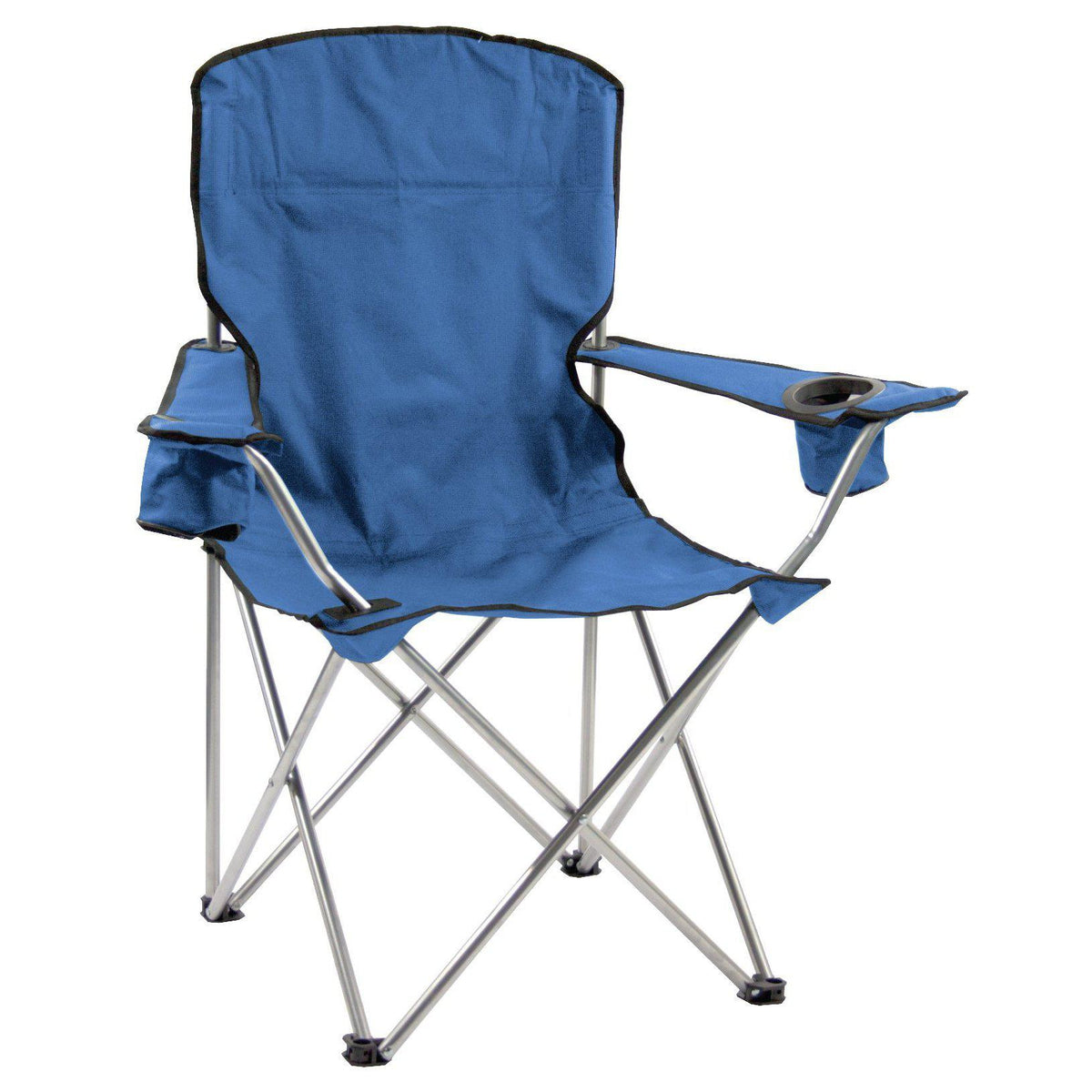 Quik Shade Quick Chair Deluxe Folding Quad Chair, Navy