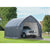ShelterLogic 62709 Crossover/Small Truck Storage, Grey