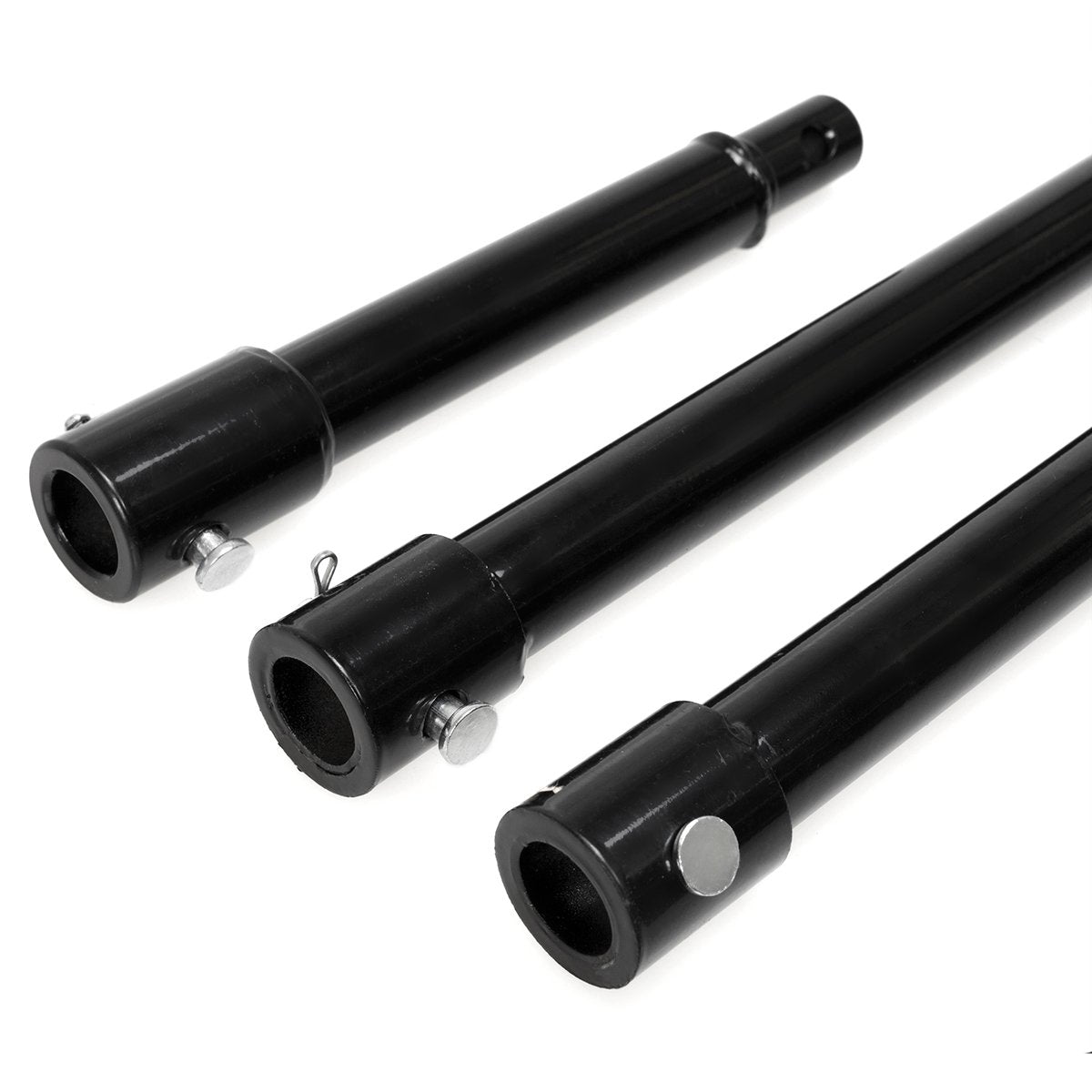 3 PC Post Hole digger Replacement Extension Auger Set 3/4" Shaft x 8",12",20" long