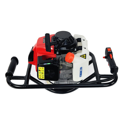 V-Type 63CC 2 Stroke Gas Post Hole Digger One Man Auger