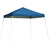 10x10 Slant Leg Pop-up Canopy, Blue Cover, Blue Roller Bag