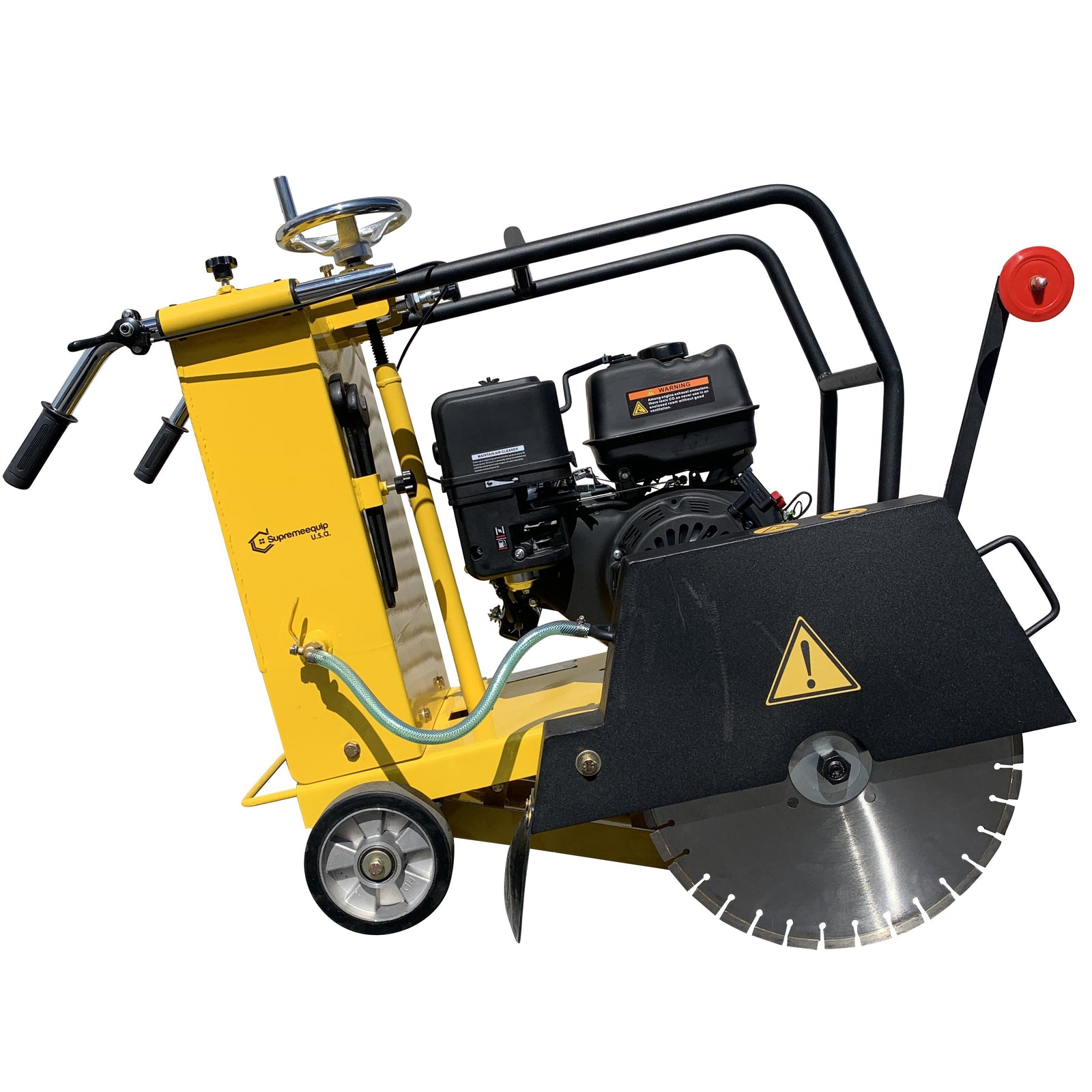 Commercial 18" walk-behind concrete saw cement walk behind 13HP 4 Strokes