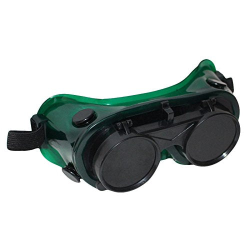 Steampunk Welding Goggles Oxy Cutting Welders Safety Goggles Glasses Flip Up Clear Lenses