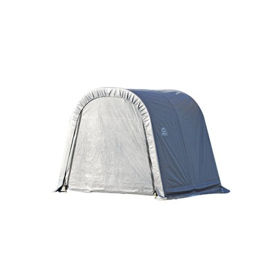 ShelterLogic 77803 Grey 10'x8'x8' Round Style Shelter